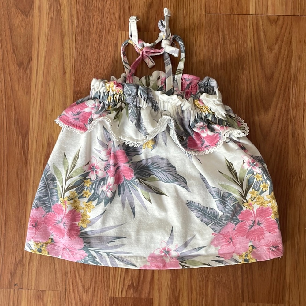 Jessica Simpson Toddler Tank/Blouse Size US 4T